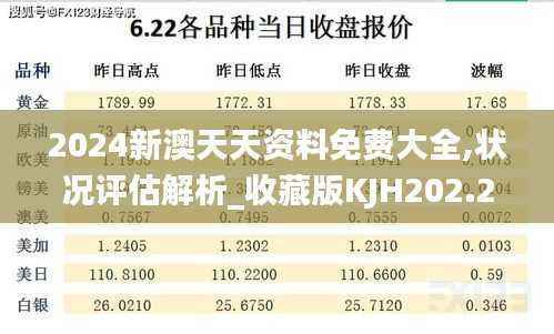 2024新澳天天资料免费大全,状况评估解析_收藏版KJH202.28