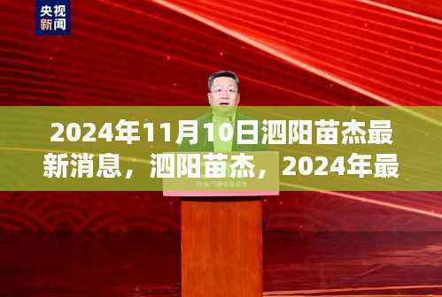 泗阳苗杰最新动态，聚焦苗杰在2024年的瞩目之处