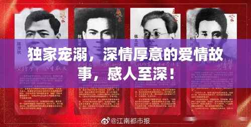 独家宠溺,深情厚意的爱情故事,感人至深!