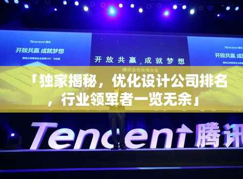 「独家揭秘,优化设计公司排名,行业领军者一览无余」