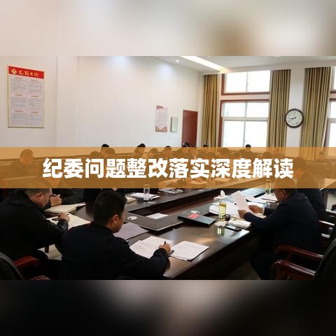 纪委问题整改落实深度解读